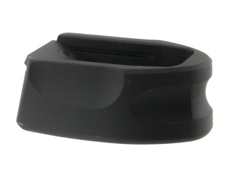 Samson 040603201 Magazine Extension made of 6061-T6 Aluminum with Hardcoat Anodized Black Finish for 9mm Luger S&W M&P Shield, M&P Shield M2.0 7 & 8 Round Mags (Adds 1rd)