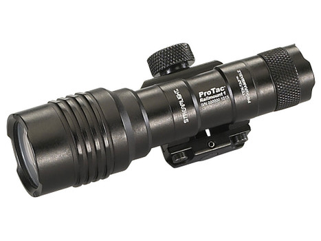 Streamlight 88058 ProTac Rail Mount 1 Black Anodized Aluminum Rifle 40/350 Lumens, White LED Bulb, 219 Meters Beam, Picatinny Rail Mount