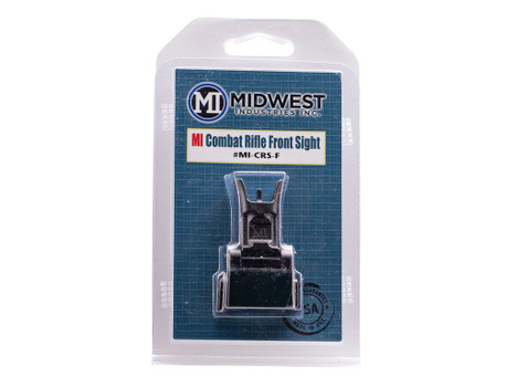 Midwest Industries MICRSF Combat Rifle Flip Front Sight Black for AR-15, M16, M4