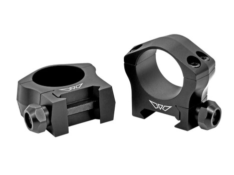 Warne 7200M Scope Rings Mountain Tech Matte Black 1" Low 0 MOA