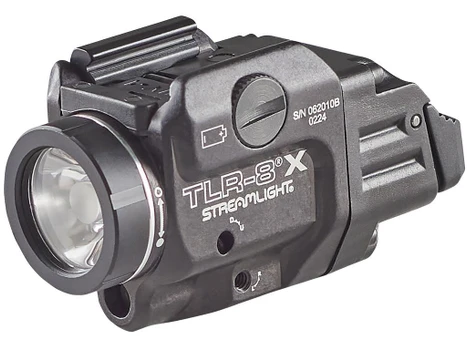 Streamlight 69414 TLR-8 A Gun Light with Red Laser Black Anodized 500 Lumens White LED