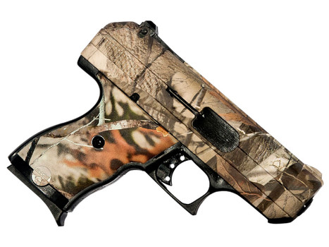 Hi-Point 916WC C9 9mm Luger 8+1 3.50" Black Steel Barrel, Hydro-Dipped Woodland Camo Serrated Steel Slide, Hydro-Dipped Woodland Camo Polymer Frame & Grip