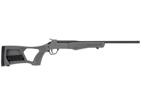 Rossi SSP1-GRAY Tuffy Single Shot Youth 410 Gauge Break Open 3" 1rd 18.50" Matte Black Barrel, Matte Black Steel Receiver, Gray Synthetic Thumbhole Stock w/Shell Holder, Right Hand