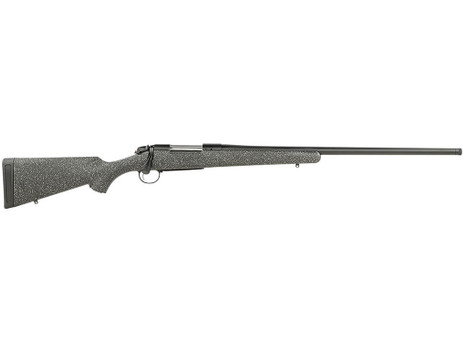 Bergara Rifles B14S503C B-14 Ridge 243 Win 4+1 22" Graphite Black Cerakote Barrel, Graphite Black Cerakote Steel Receiver, Gray Speckled Black Fixed American Style Stock, Right Hand