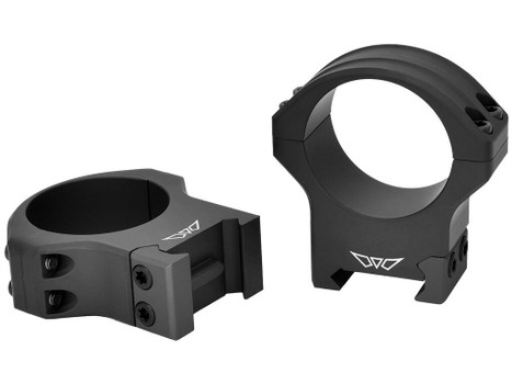 Warne 8522M HyperLite Matte Black MagnaFusion Alloy 34mm Tube High Maxima/Weaver/Picatinny