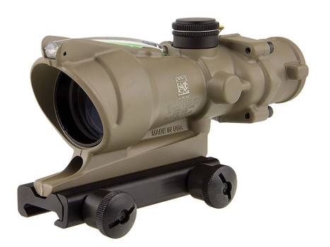 Trijicon TA31C100380 ACOG 4x32mm Crosshair Reticle FDE