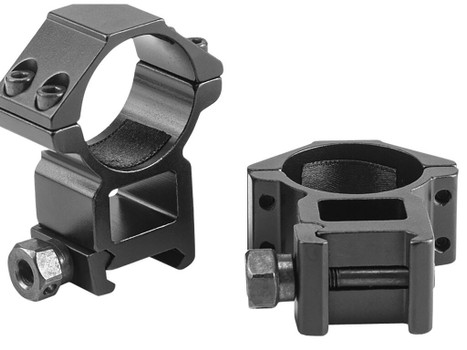 Riton Optics X1H Scope Rings Matte Black 1" High