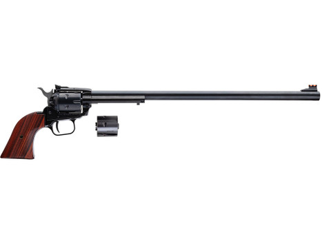 Heritage Mfg RR22MB16AS Rough Rider 22 LR 22 WMR 6 Shot 16" Black Barrel, Cylinder & Zamak Frame, Cocobolo Grips