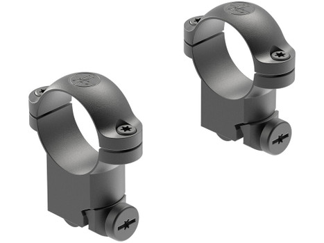 Leupold 49952 Ringmounts Matte Black Ruger M77 1" High