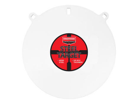 Birchwood Casey BC-RND15-38 Centerfire Target 3/8" AR500 Steel "15 Round Gong