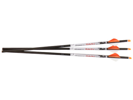 Ravin Crossbows R144 Lighted Arrows 500 Grain 100% Pure Carbon 3 Pack