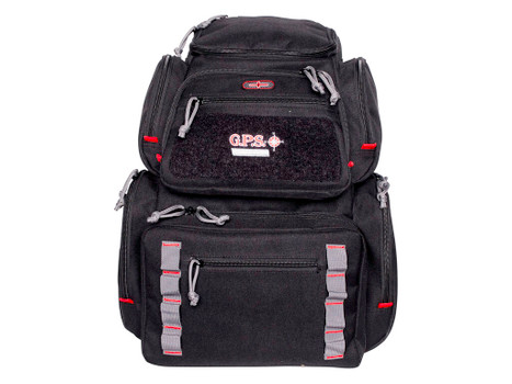 GPS Bags 1712BPB Pistolero Black/Gray Holds 5 Handguns