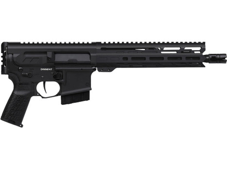 CMMG 34A840F-AB Dissent MK4 338 ARC 10+1 10.50" Black Nitride Threaded Barrel, 9.60" M-LOK Handguard, Black Armor Cerakote Aluminum Picatinny Rail Receiver, Rear Picatinny Rail, CMMG Zeroed Grip