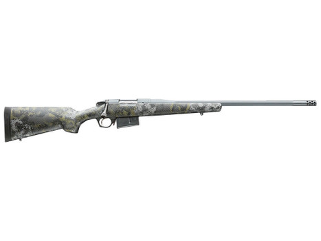 Bergara Rifles BPR2665CM Premier Canyon 6.5 Creedmoor 3+1 20" Sniper Gray Cerakote Fluted Barrel, Sniper Gray Cerakote Steel Receiver, Swamper Rouge Camo AG Composite Stock