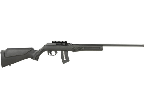 Rossi RS22W2111-TH RS22 Semi-Auto 22 WMR 10+1 21" Threaded Barrel, Black, Fixed Synthetic Stock