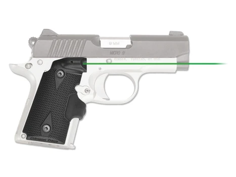 Crimson Trace 0156201 Lasergrips Fits Kimber Micro 9, Green Laser Black Polymer