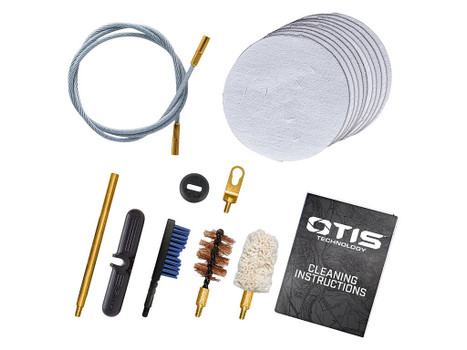 Otis FG70112 Patriot Cleaning Kit 12 Gauge & 10 Gauge Shotgun/15 Pieces Yellow Plastic Box Case
