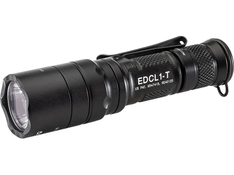 SureFire EDCL1T Everyday Carry Light 1 Black Anodized 5/500 Lumens White LED