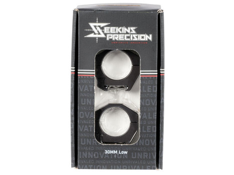 Seekins Precision 0010620002 Scope Rings Matte Black 30mm Low