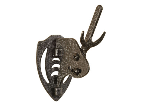 Skullhooker SKHMHASSYBLK Mini Hooker Small/Mid-Size Game Graphite Black Steel