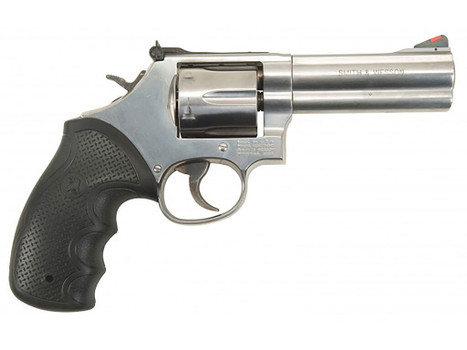 Lyman 02478 Diamond Pro Diamond Checkering Black Rubber with Finger Grooves for S&W J Frame with Round Butt
