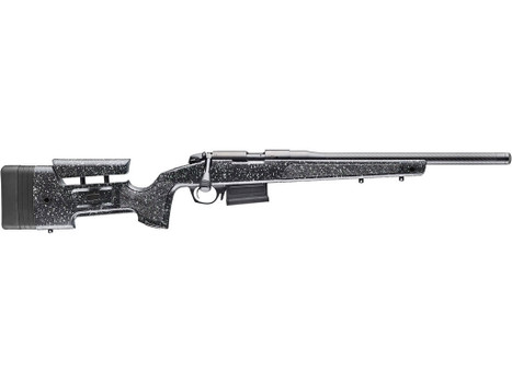 Bergara Rifles B14R002 B-14 Trainer Full Size 22 LR 10+1 18" Carbon Fiber Steel Barrel, Matte Blued Steel Receiver Drilled & Tapped, HMR w/Adj Cheek Piece Black/Gray Speckled Synthetic Stock, Right Ha