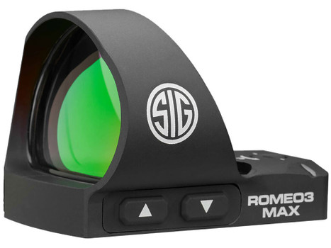 Sig Sauer Electro-Optics SOR30800 Romeo3Max Pro Black 1 x 31 mm 8 MOA Red Dot