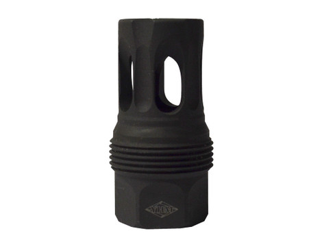 Yankee Hill 444532 sRx Q.D. Flash Hider Short Black Phosphate Steel with 5/8"-32 tpi for sRx Adapters
