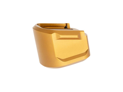 Tyrant CNC TDECHEMAGEX17GOLD Magazine Extension 9mm Fits Springfield Echelon 5rd Gold Aluminum