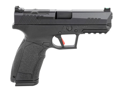 Tisas Arms 15000100 PX-9 Gen3 Duty 9mm Luger 20+1 4.12" Black Carbon Steel Optic Ready/Serrated Slide, Black Polymer Frame w/Picatinny Rail, Rubber Grip, RMR Footprint