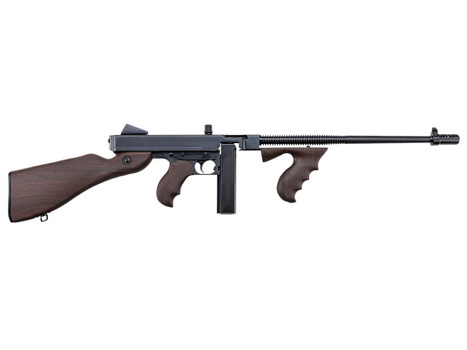 Thompson T5P 1927A-1 .45 Cal 20+1 16.50" Blued Finned Barrel, Blued Receiver, Walnut Grain Polymer Fixed Stock & Grip