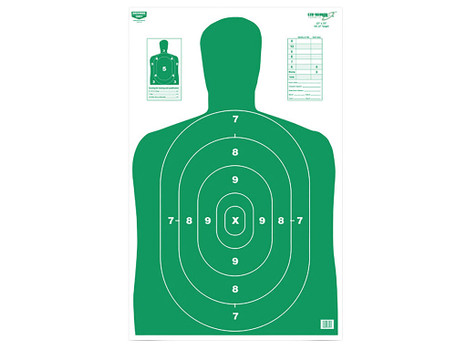 Birchwood Casey 37017 EZE-Scorer BC-27 Silhouette Paper 23" x 35" Green 100 Per Pkg