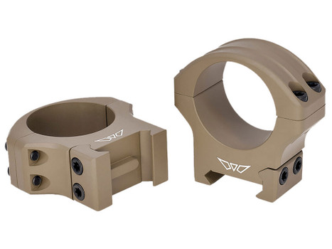 Warne 8522DE HyperLite Dark Earth Cerakote MagnaFusion Alloy 34mm Tube Picatinny/Weaver/Maxima