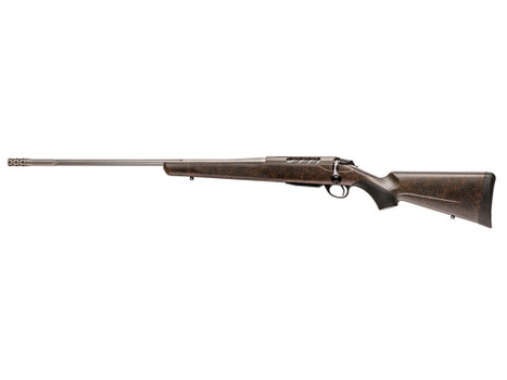 Tikka JRTXRBS431R10 T3x Roughtech 300 Win Mag 3+1 24.30" Stainless Fluted Threaded Barrel, Stainless Steel Drilled & Tapped Receiver, Ember Roughtech Synthetic Stock, Left Hand