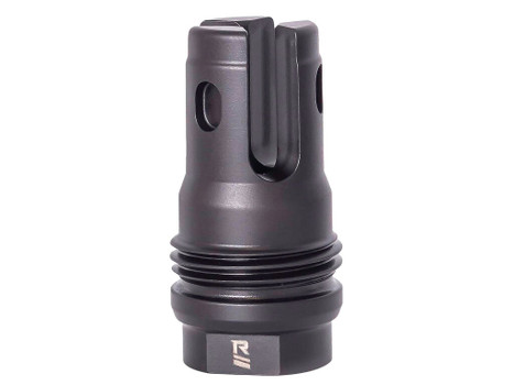 Rugged Suppressor FH012 R3 Flash Mitigation System Black with M18x1 tpi Threads & 2.13" OAL for 7.62mm Radiant762, Surge762, Razor762 & Micro30 Suppressors
