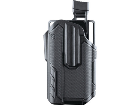Blackhawk 419001BBR Omnivore OWB Black Polymer Belt Slide Fits Most Semi Autos w/SureFire X300/X300U-A Lights Right Hand