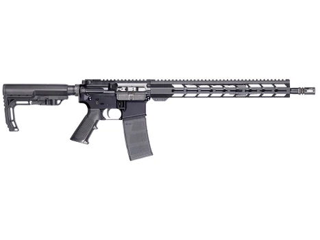 Patriot Ordnance Factory 02317 P-15 Base 5.56 NATO 10+1 16.50" Black Anodized A2 Style Grip *California Compliant