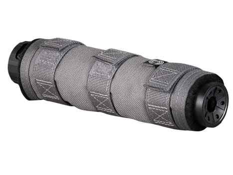 SilencerCo AC1981 High Temp Suppressor Cover 6" Gray Nylon