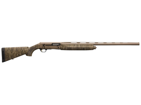Browning 011426204 Silver Field 12 Gauge 3.5" 4+1 28" Back-Bored Vent Rib Barrel, Flat Dark Earth Metal Finish, Mossy Oak Bottomland Synthetic Stock Includes 3 Chokes
