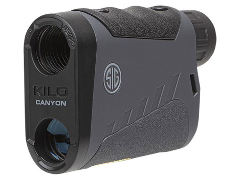 Sig Sauer Electro-Optics SOKCN606 Kilo Canyon Black/Gray Black Rubber Armor 6x22mm 3000 yds Max Distance LED Display