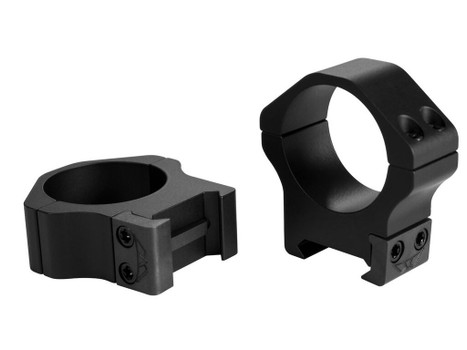 Warne 514M Horizontal Rings Maxima Matte Black 30mm Medium 0 MOA
