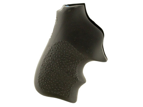 Hogue 78020 Tamer Cushion Black Rubber Grip with Finger Grooves for Ruger LCR, LCRx