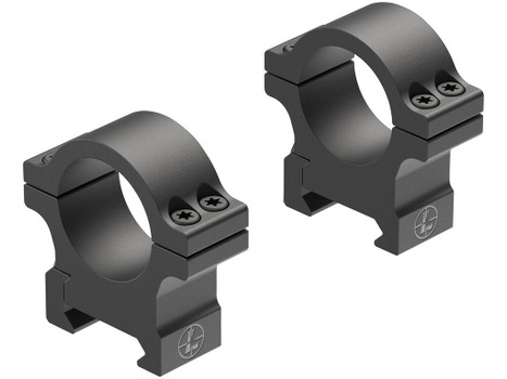 Leupold 180944 Open Range Cross-Slot Matte Black 1" Medium