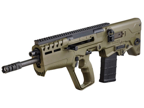IWI US T7G2010 Tavor 7 7.62x51mm NATO Caliber with 20" Barrel, 10+1 Capacity, OD Green Metal Finish, OD Green Fixed Bullpup Stock & Polymer Grip Ambidextrous Hand