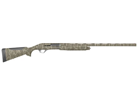 Retay USA ACEMBL28 Ace Full Size 12 Gauge Semi-Auto 3.50" 3+1 28" Bottomland Vent Rib Barrel, Bottomland Drilled Back Steel Receiver, Adj Shim Bottomland Synthetic Stock, Ambidextrous