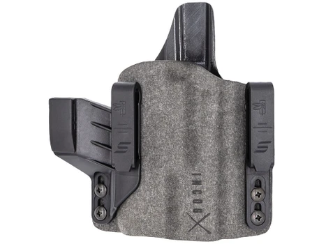 Safariland INCOG0750A0CX261 Incog X IWB Gray Cordura, Fits Sig P320 Belt Clip Mount, Right Hand