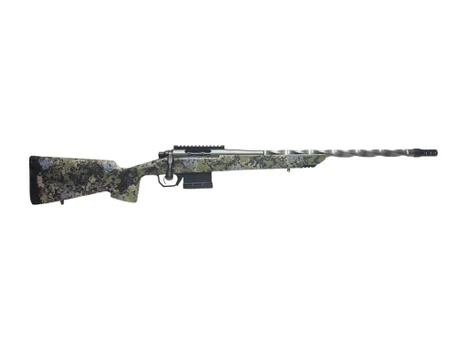 Iota Outdoors HRF-VNX-25CM-22R 25 Creedmoor 22" Platinum Fluted Threaded Barrel, Platinum Steel Receiver w/Picatinny Rail, Sagebrush Iota EKO X Carbon Fiber Stock, Right Hand