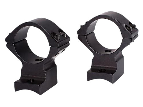 Talley 950734 Scope Mount/Ring Combo Black Anodized 1" Tube Weatherby Vanguard High Rings