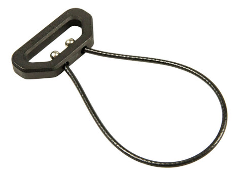 Blue Force Gear UWL325BK Universal Wire Loop Anodized Black 6061-T6 Aluminum 3.25