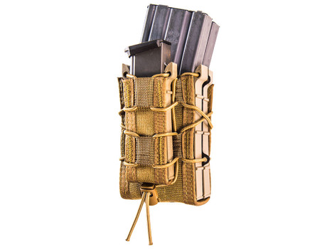 High Speed Gear 112RP0CB TACO X2RP Mag Pouch Triple Coyote Brown Nylon MOLLE Compatible w/ Rifle Compatible w/ Pistol
